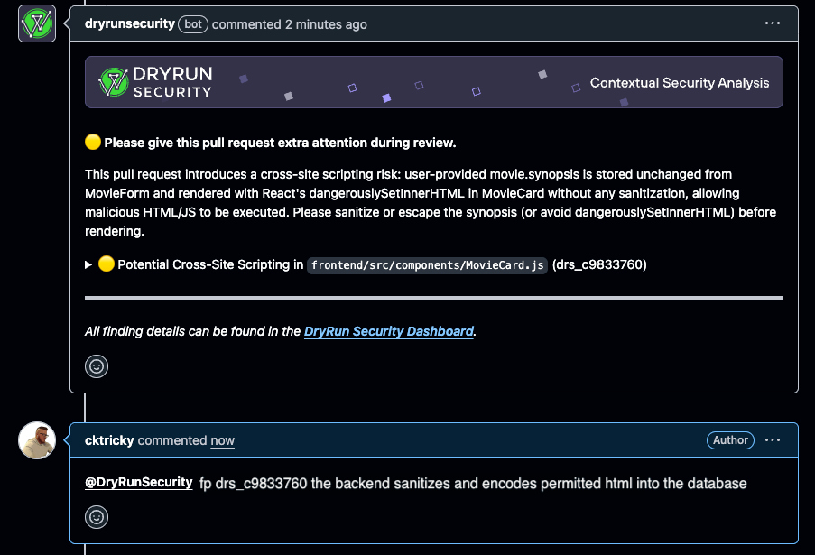 SCM feedback workflow